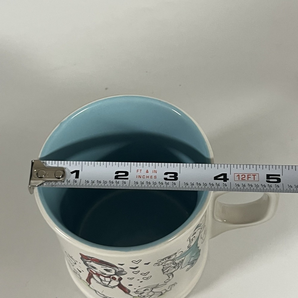 Disney Animator Princess Sketch Mug, Snow White Jasmine Rapunzal TinkerBell - Picture 7 of 8